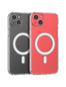 MagSafe iPhone 15 Clear Magnetic Case - transparent