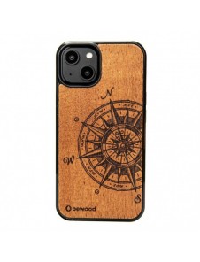 Bewood Traveler Merbau wooden case for iPhone 15