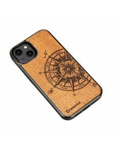 Bewood Traveler Merbau wooden case for iPhone 15 Plus