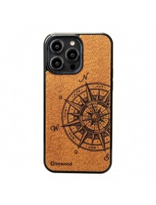 Bewood Traveler Merbau wooden case for iPhone 15 Pro Max