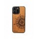 Bewood Traveler Merbau wooden case for iPhone 15 Pro Max