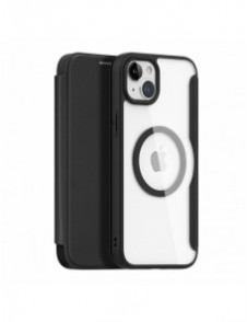 Dux Ducis Skin X Pro Magnetic Flip MagSafe Case iPhone 15 - Black
