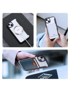 Dux Ducis Skin X Pro Magnetic Flip MagSafe Case iPhone 15 - Black