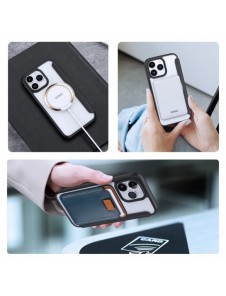 Dux Ducis Skin X Pro Magnetic Flip MagSafe Case iPhone 15 Pro - Black