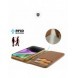 Dux Ducis Hivo RFID blocking wallet case for iPhone 15 - brown