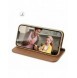 Dux Ducis Hivo RFID blocking wallet case for iPhone 15 - brown