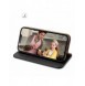 Dux Ducis Hivo iPhone 15 Plus RFID Blocking Wallet Case - Black