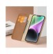 Dux Ducis Hivo iPhone 15 Plus RFID Blocking Wallet Case - Black
