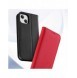 Dux Ducis Hivo iPhone 15 Plus RFID Blocking Wallet Case - Black