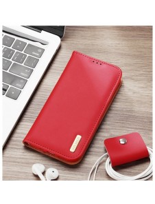 Dux Ducis Hivo iPhone 15 Plus RFID Blocking Wallet Case - Black