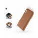 Dux Ducis Hivo iPhone 15 Plus wallet case with RFID blocking - brown