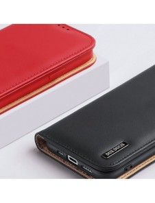 Dux Ducis Hivo iPhone 15 Plus wallet case with RFID blocking - brown