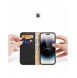 Dux Ducis Hivo iPhone 15 Pro Dux Ducis Hivo RFID Blocking Wallet Case - Black