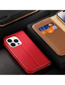 Dux Ducis Hivo iPhone 15 Pro Dux Ducis Hivo RFID Blocking Wallet Case - Black