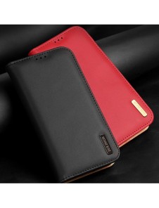 Dux Ducis Hivo iPhone 15 Pro Max Dux Ducis Hivo RFID Blocking Wallet Case - Black