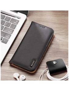 Dux Ducis Hivo iPhone 15 Pro Max Dux Ducis Hivo RFID Blocking Wallet Case - Black