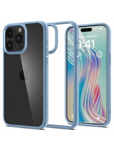 Spigen Crystal Hybrid, navy blue - iPhone 15 Plus