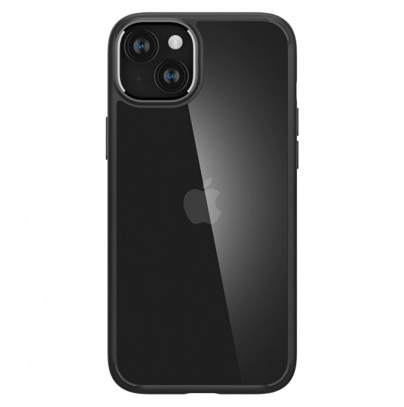 Spigen Crystal Hybrid case for iPhone 15 - black