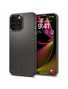 Spigen Thin Fit, gunmetal - iPhone 15 Pro Max