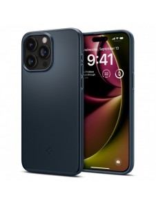 Spigen Thin Fit, metal slate - iPhone 15 Pro Max