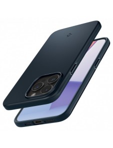 Spigen Thin Fit, metal slate - iPhone 15 Pro Max
