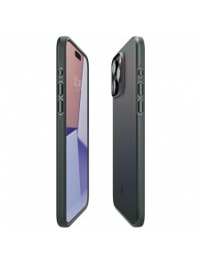 Spigen Thin Fit case for iPhone 15 Pro Max - green