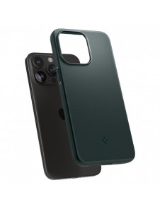 Spigen Thin Fit case for iPhone 15 Pro Max - green