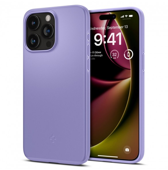 Spigen Thin Fit, iris purple - iPhone 15 Pro Max