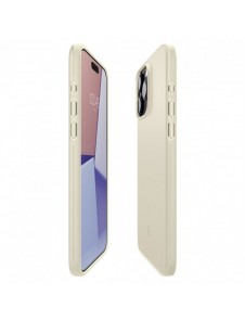 Spigen Thin Fit, mute beige - iPhone 15 Pro Max