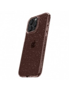 Spigen Liquid Crystal Glitter, rose quartz - iPhone 15 Pro Max