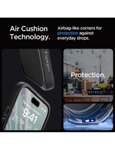 Spigen ULTRA HYBRID IPHONE 15 PRO MAX FROST BLACK