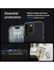 Spigen ULTRA HYBRID IPHONE 15 PRO MAX FROST BLACK