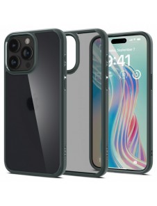 Spigen Ultra Hybrid, frost green - iPhone 15 Pro Max