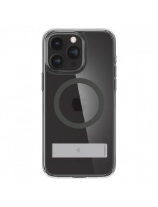Spigen Ultra Hybrid S MagSafe, graphite - iPhone 15 Pro Max