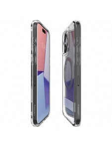 Spigen Ultra Hybrid S MagSafe, graphite - iPhone 15 Pro Max
