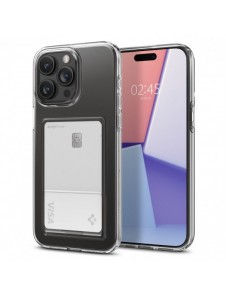 Spigen Crystal Slot, crystal clear - iPhone 15 Pro Max