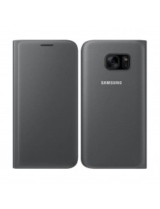 Samsung Galaxy S7 Flip Wallet Cover / Case - EF-WG930PBEGWW - Svart