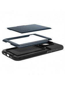 Spigen Slim Armor CS case for iPhone 15 Pro Max - blue