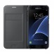 Samsung Galaxy S7 Flip Wallet Cover / Case - EF-WG930PBEGWW - Svart