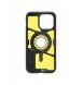 Spigen Tough Armor MagSafe case with stand for iPhone 15 Pro Max - green