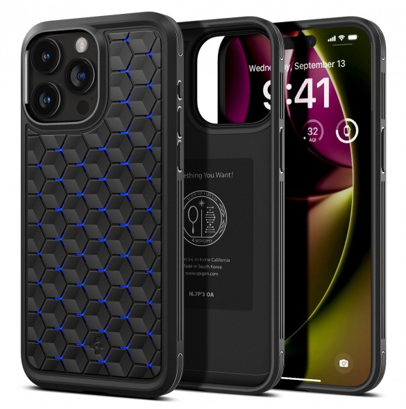 Spigen Cryo Armor, cryo blue - iPhone 15 Pro Max