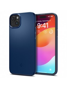 Spigen Thin Fit case for iPhone 15 Plus - blue