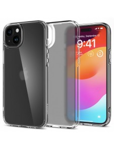 Spigen Ultra Hybrid case for iPhone 15 Plus - transparent