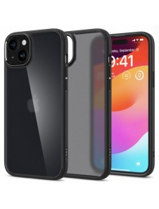 Spigen Ultra Hybrid, frost black - iPhone 15 Plus