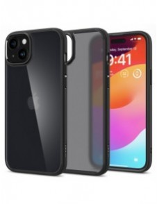 Spigen Ultra Hybrid, frost black - iPhone 15 Plus