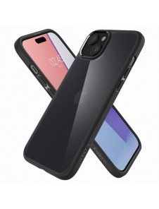 Spigen Ultra Hybrid, frost black - iPhone 15 Plus