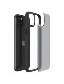 Spigen Ultra Hybrid, frost black - iPhone 15 Plus
