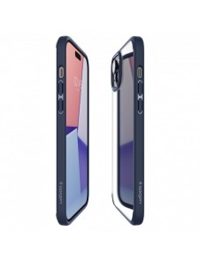 Spigen Ultra Hybrid, navy blue - iPhone 15 Plus