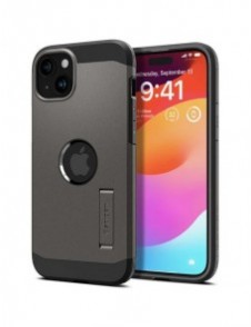 Spigen Tough Armor MagSafe, gunmetal - iPhone 15 Plus