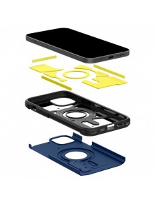 Spigen Tough Armor MagSafe, navy blue - iPhone 15 Plus
